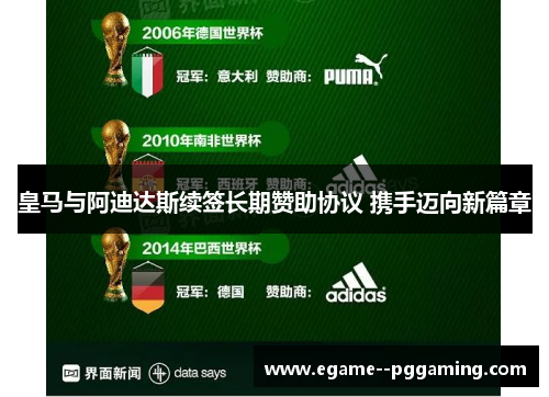 皇马与阿迪达斯续签长期赞助协议 携手迈向新篇章